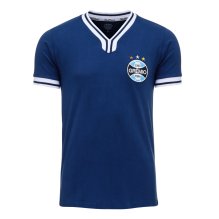 Camisa Grêmio Vintage Marinho Gola V