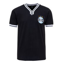 Camisa Grêmio Vintage Preta Gola V